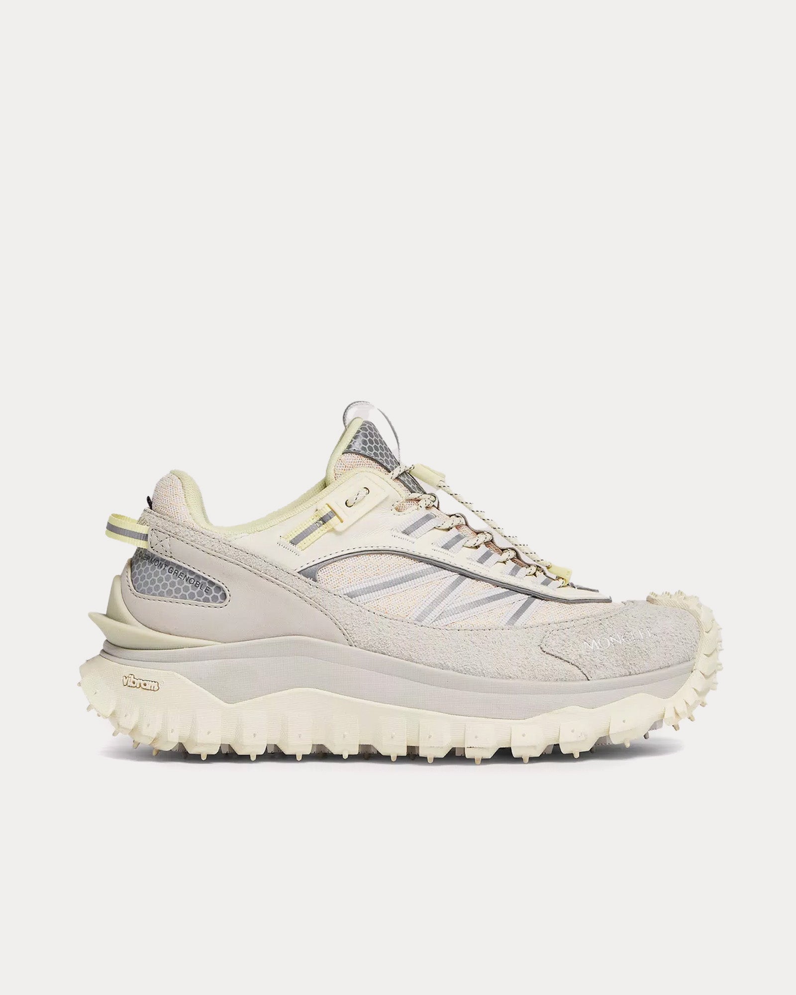 Moncler Trailgrip White Low Top Sneakers - 1