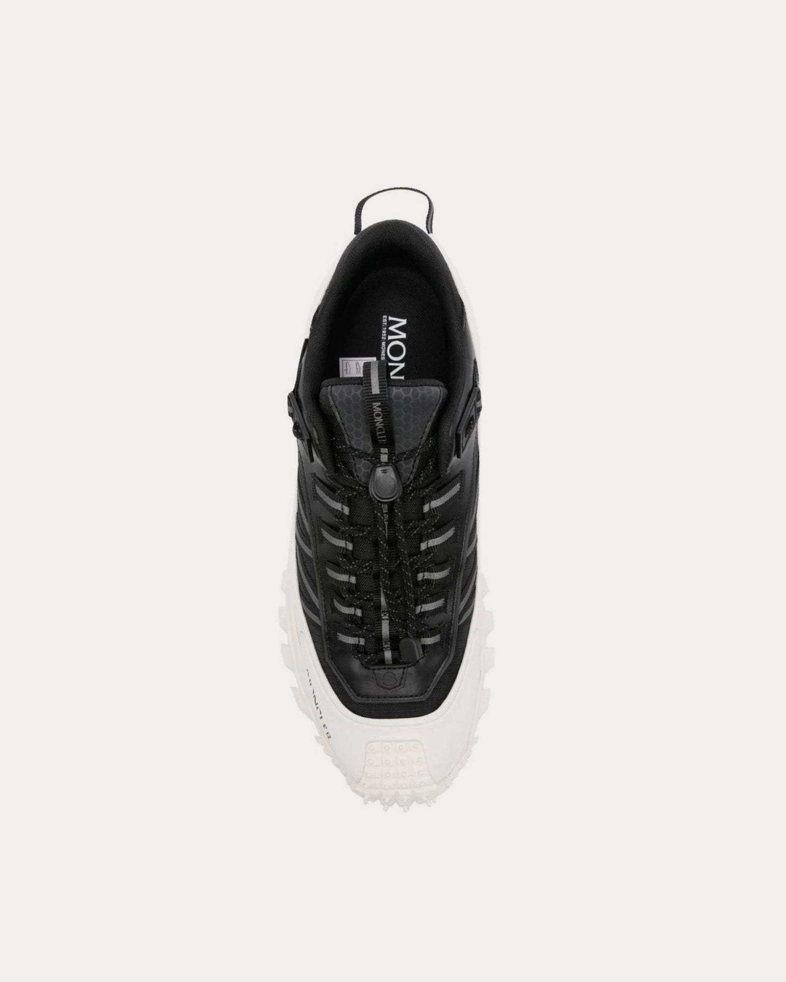 Moncler Trailgrip GTX Black / Snow White Low Top Sneakers - 2