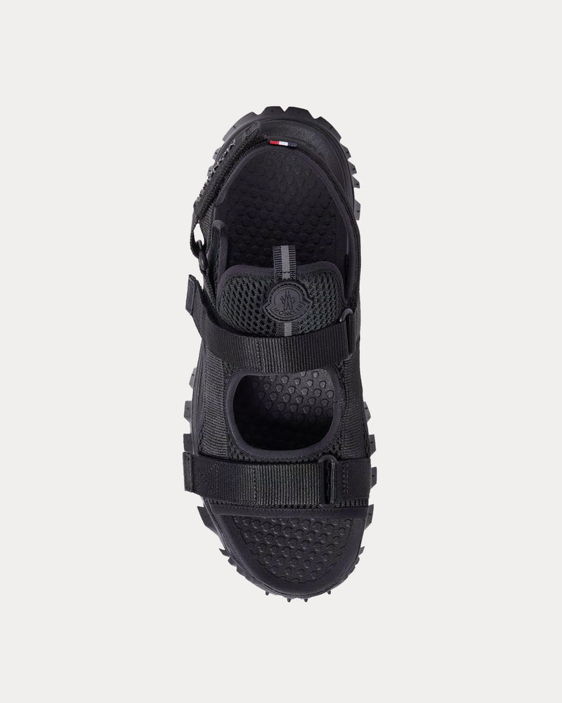 Moncler Trailgrip Vela Black Sandals - 2