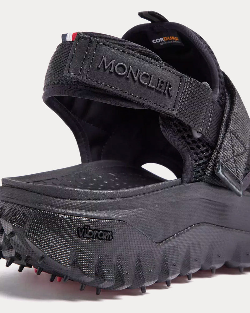 Moncler Trailgrip Vela Black Sandals - 4