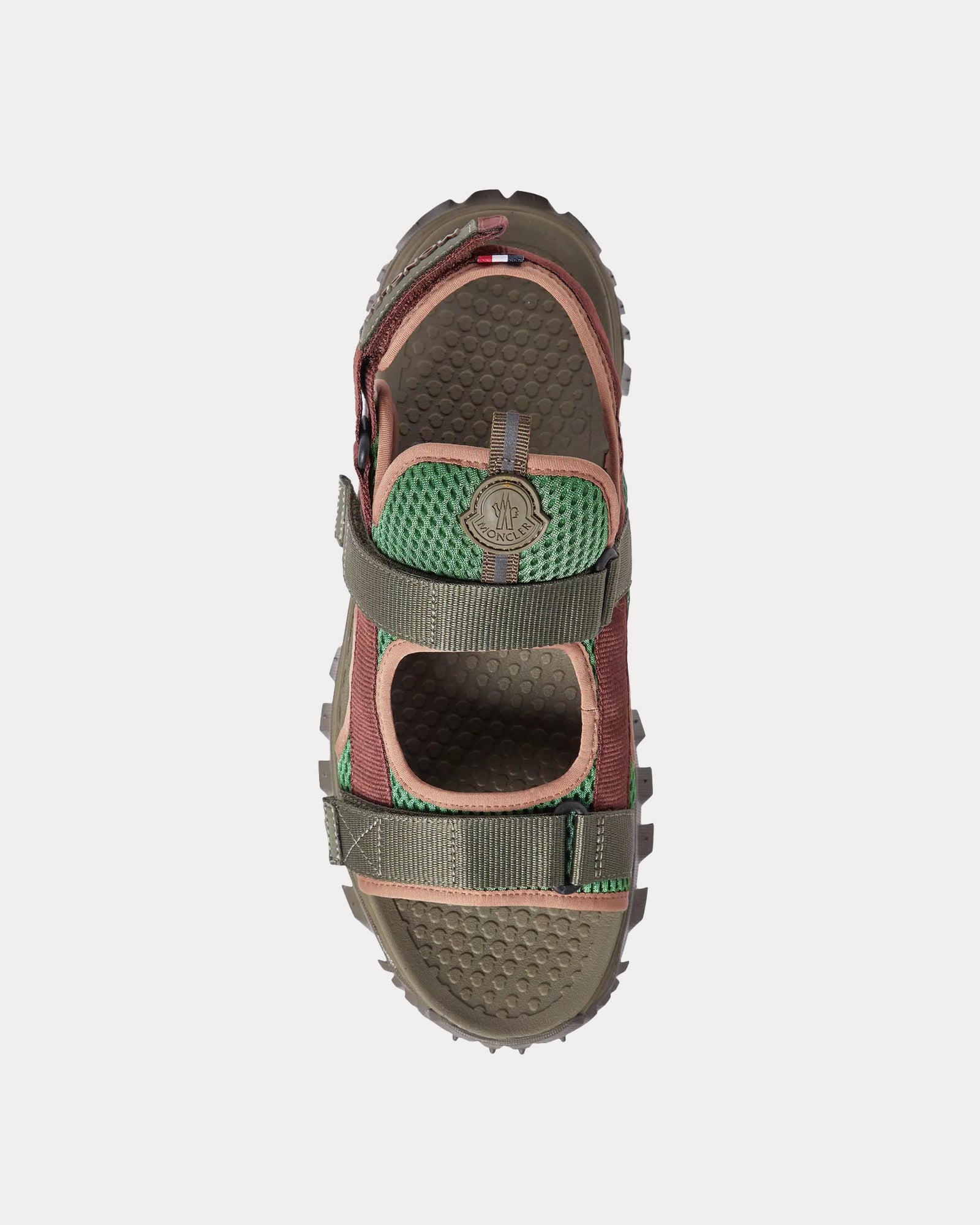 Moncler Trailgrip Vela Green Sandals - 2