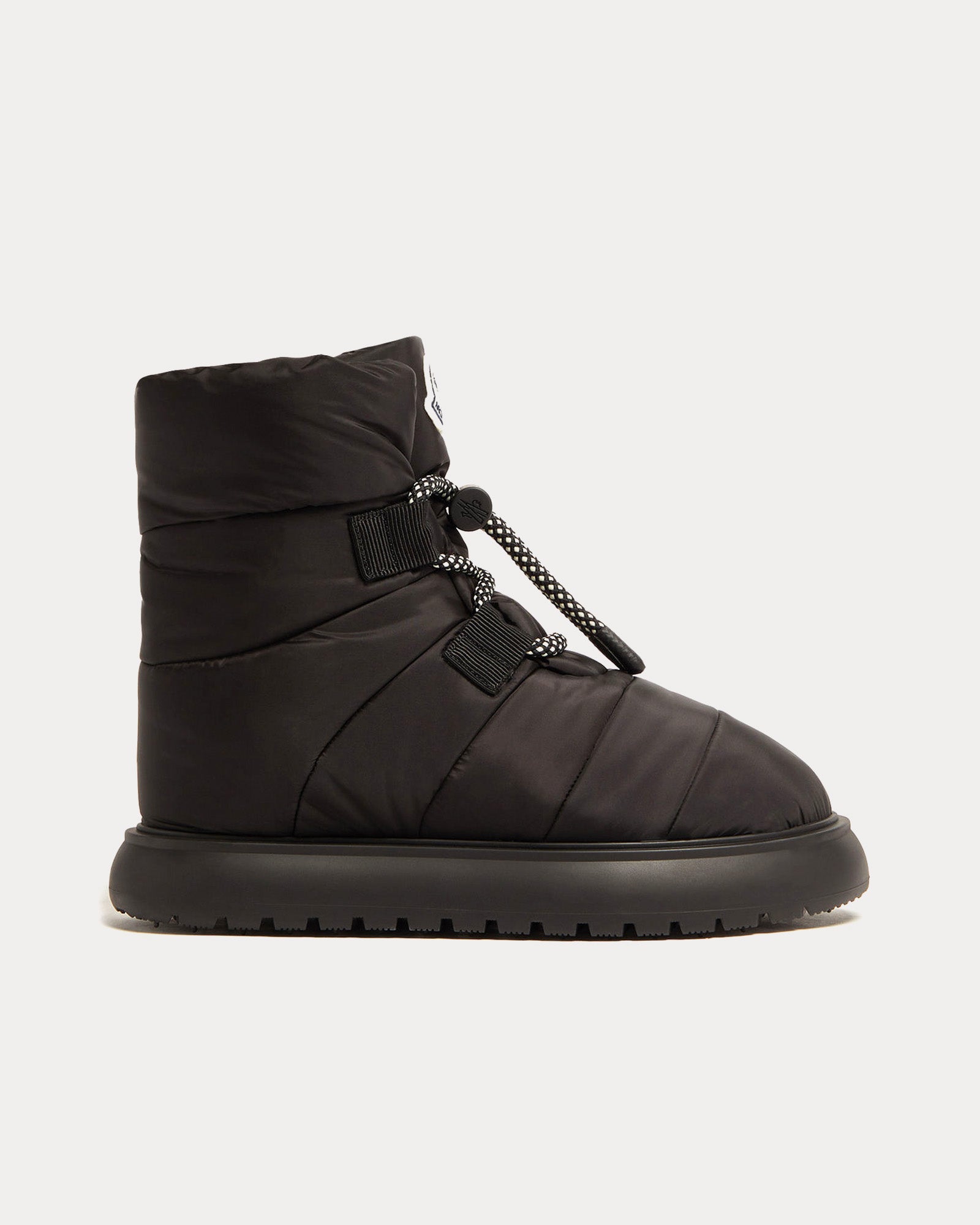 Moncler Gaia Pull Black Ankle Boots - 1