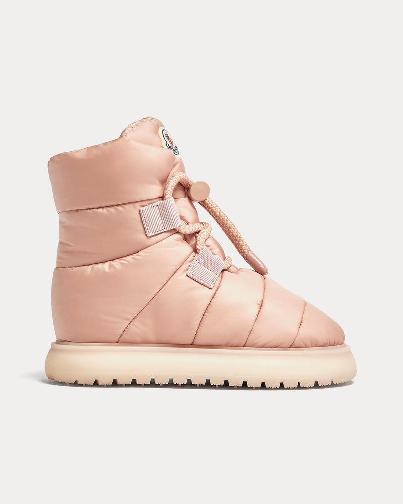 Moncler Gaia Pull Pink Ankle Boots - 1