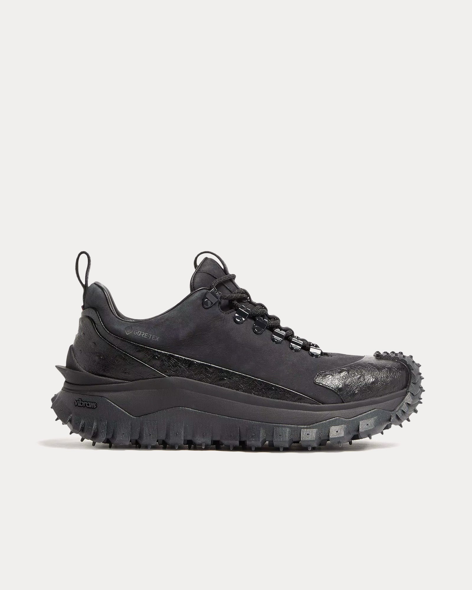 Moncler Trailgrip Apex GTX Volcanic Black Low Top Sneakers - 1