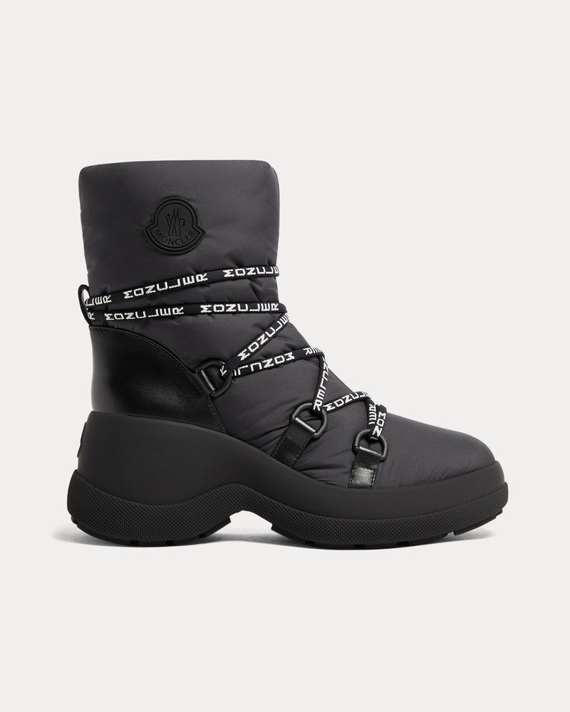 Moncler Resile Black Ankle Boots - 1