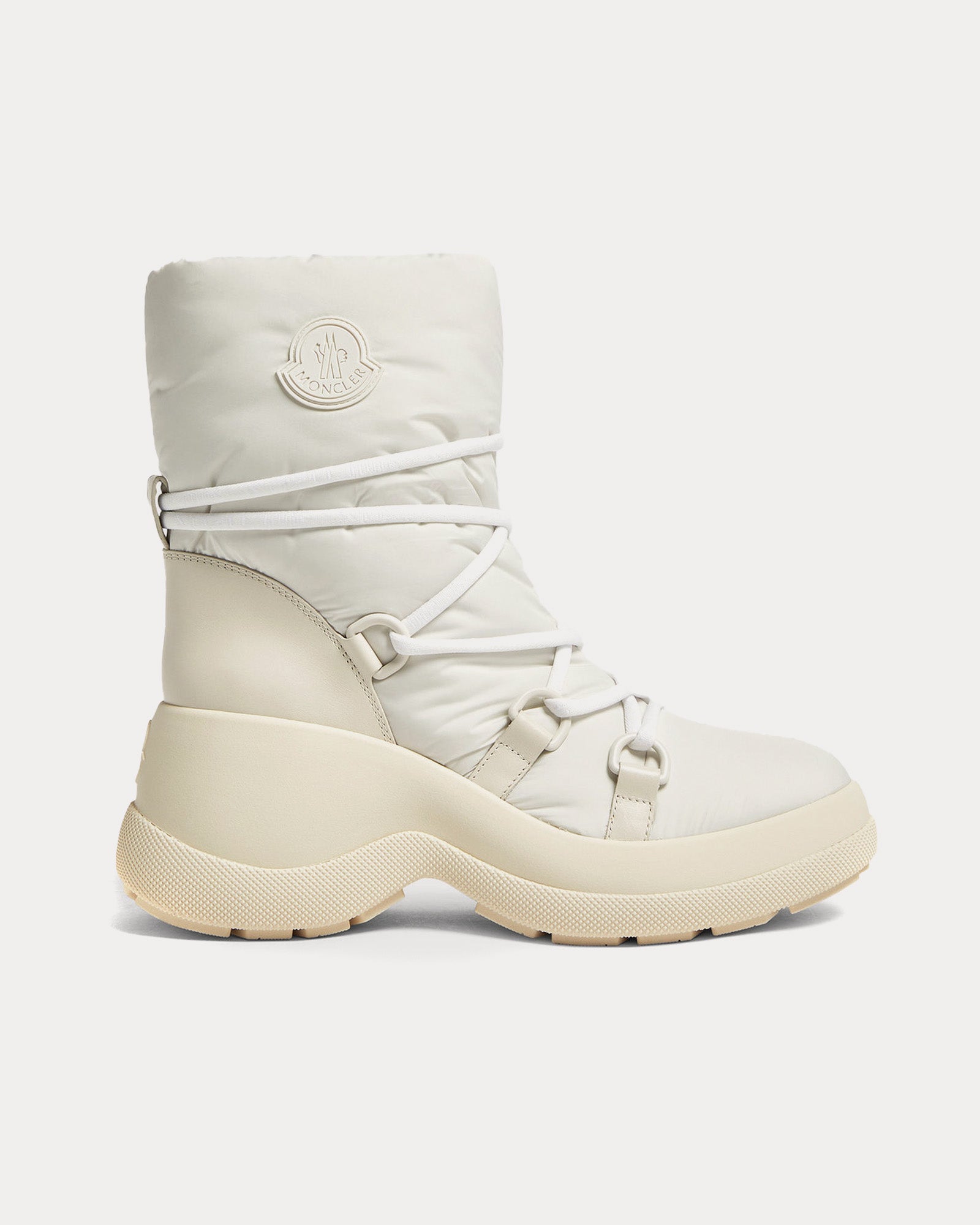 Moncler Resile Light Beige Ankle Boots - 1