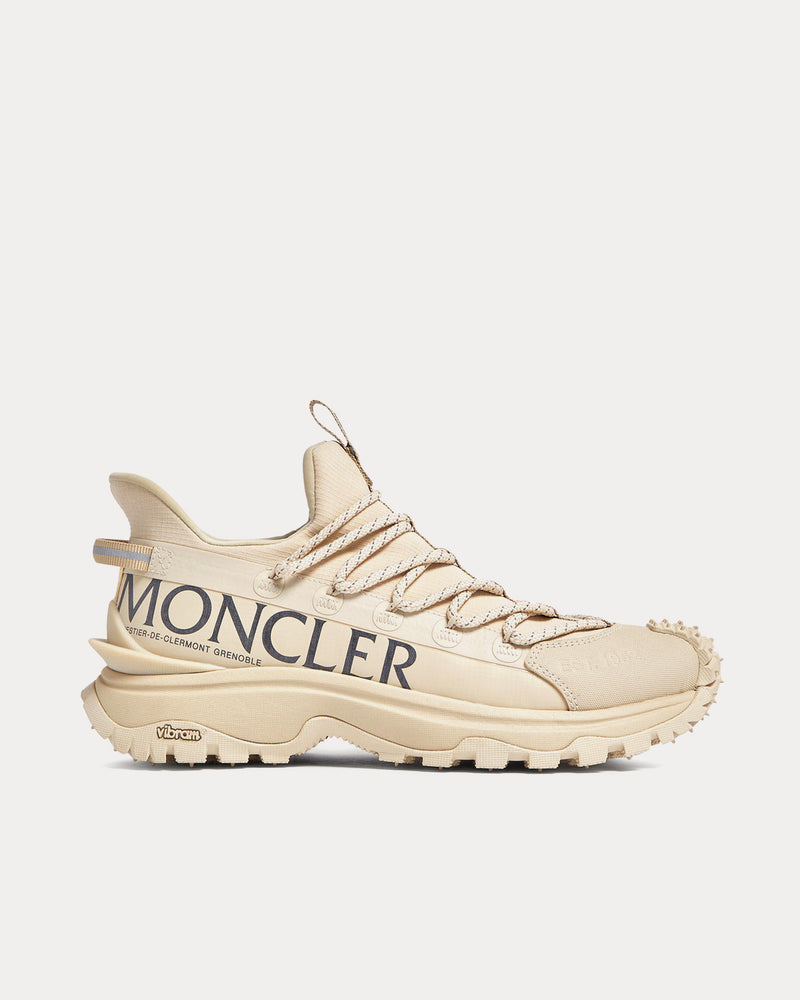 Moncler Trailgrip Lite 2 Beige Low Top Sneakers - 1