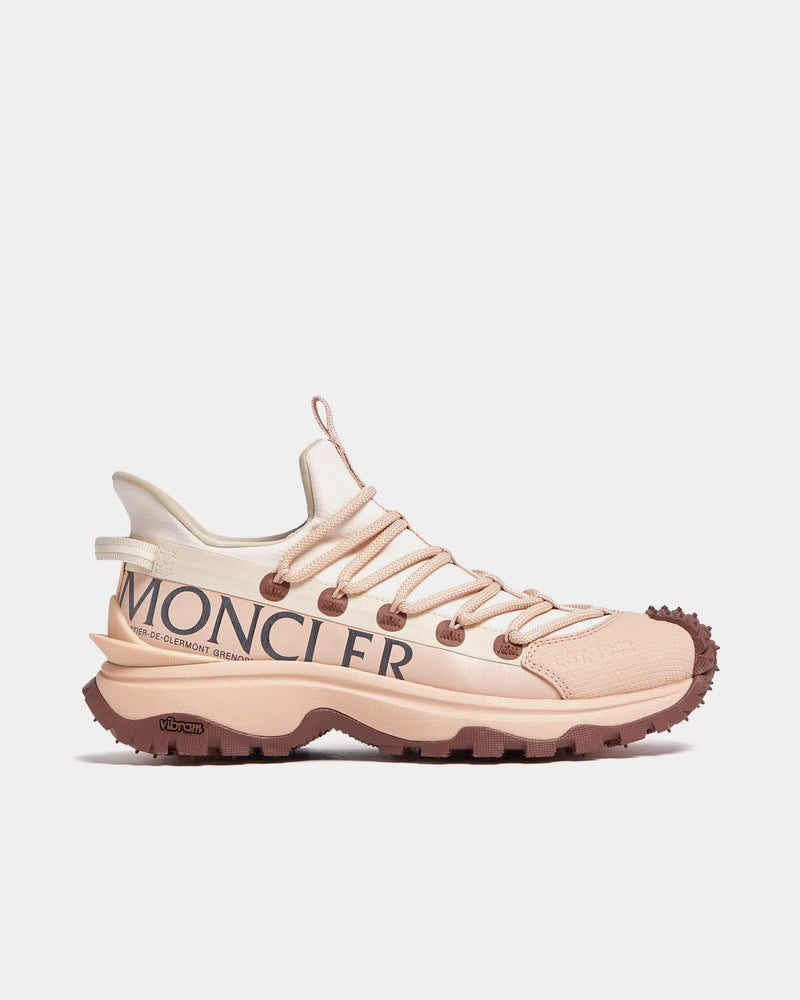 Moncler Trailgrip Lite 2 Light Beige Low Top Sneakers - 1