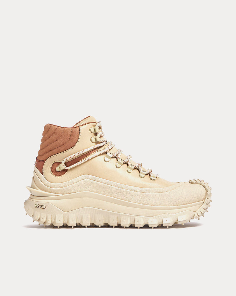 Moncler Trailgrip GTX Desert Sand High Top Sneakers - 1