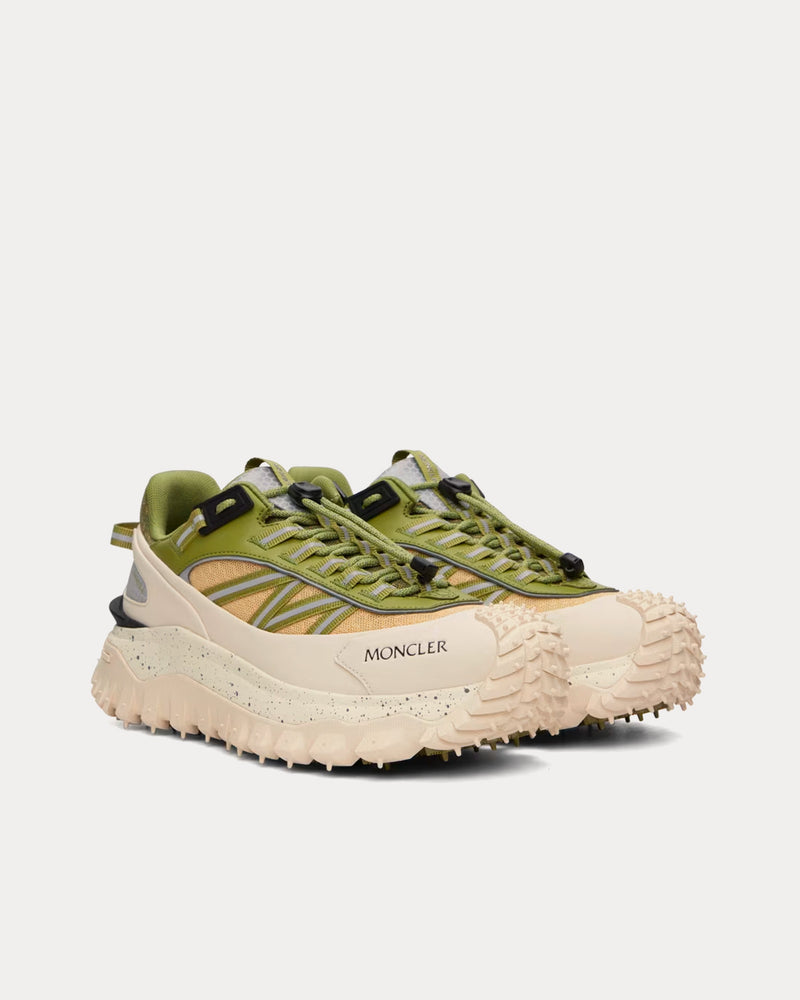 Moncler Trailgrip GTX Green / Off White Low Top Sneakers - 2