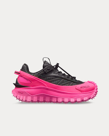 Moncler Trailgrip GTX Fuchsia / Black Low Top Sneakers