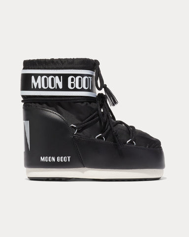 Moon Boot Icon Low Nylon Black Boots