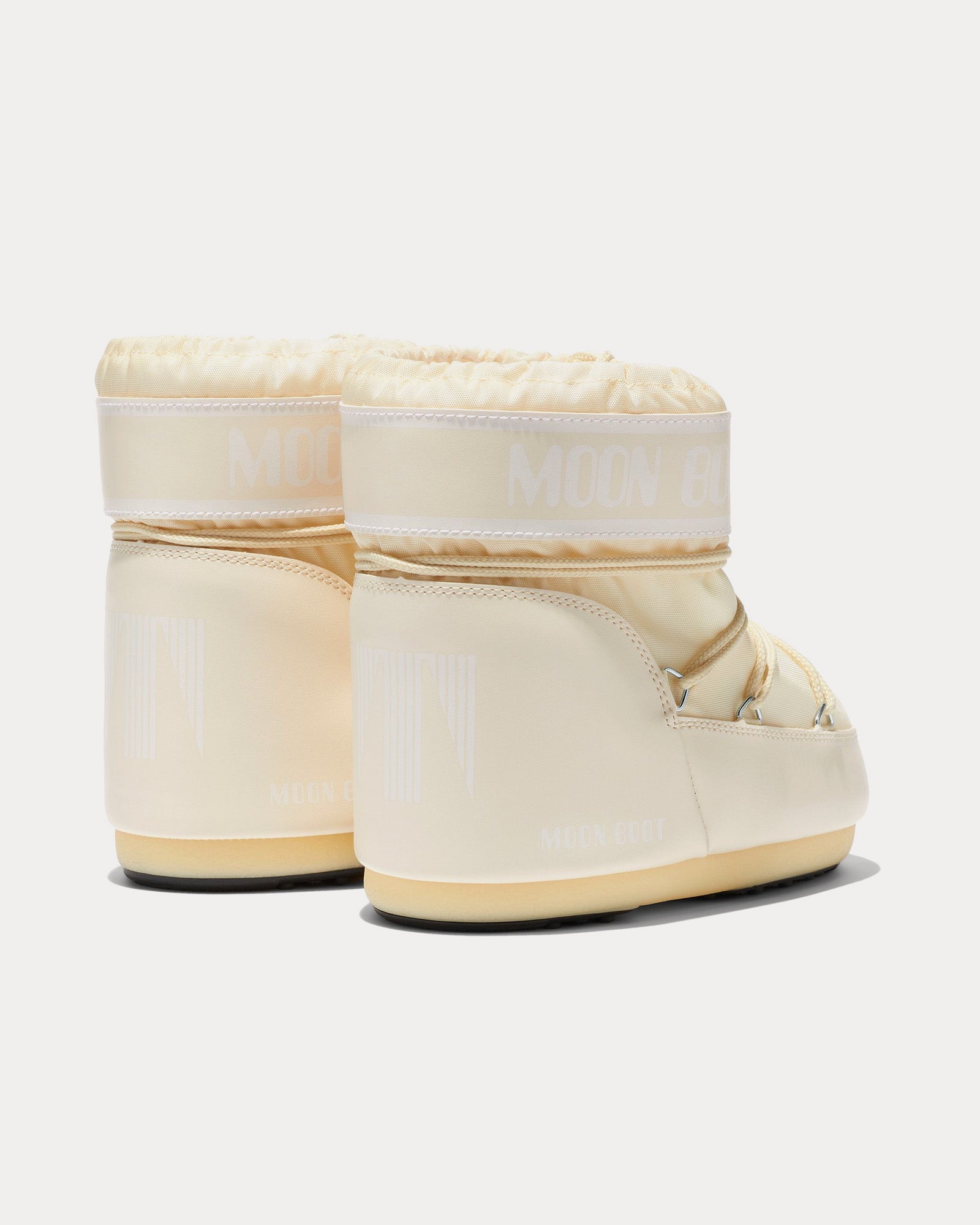 Moon Boot Icon Low Nylon Cream Boots - 2