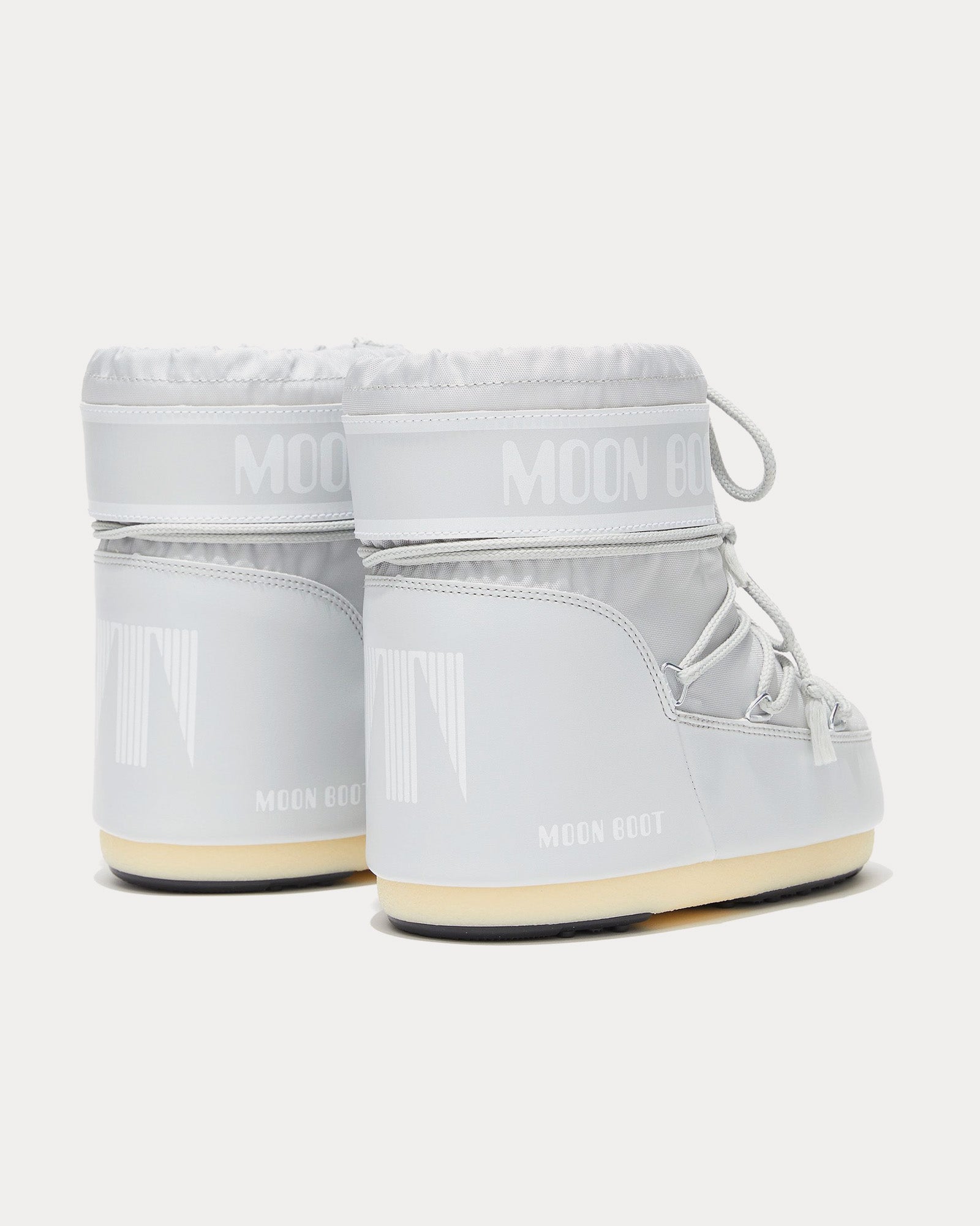 Moon Boot Icon Low Nylon Glacier Grey Boots - 2