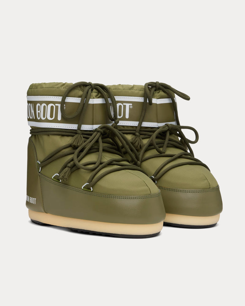 Moon Boot Icon Low Nylon Khaki Boots - 2