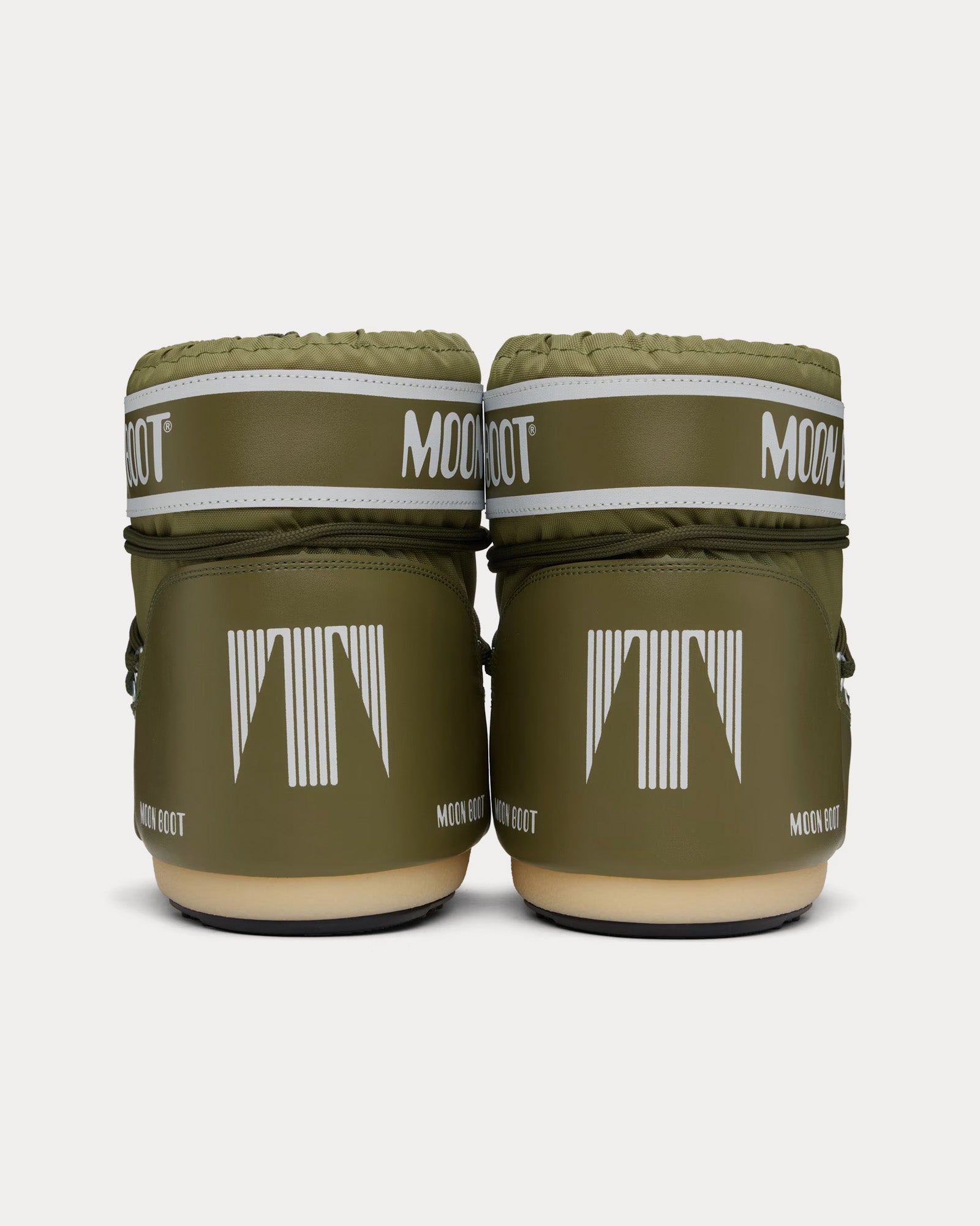 Moon Boot Icon Low Nylon Khaki Boots - 3