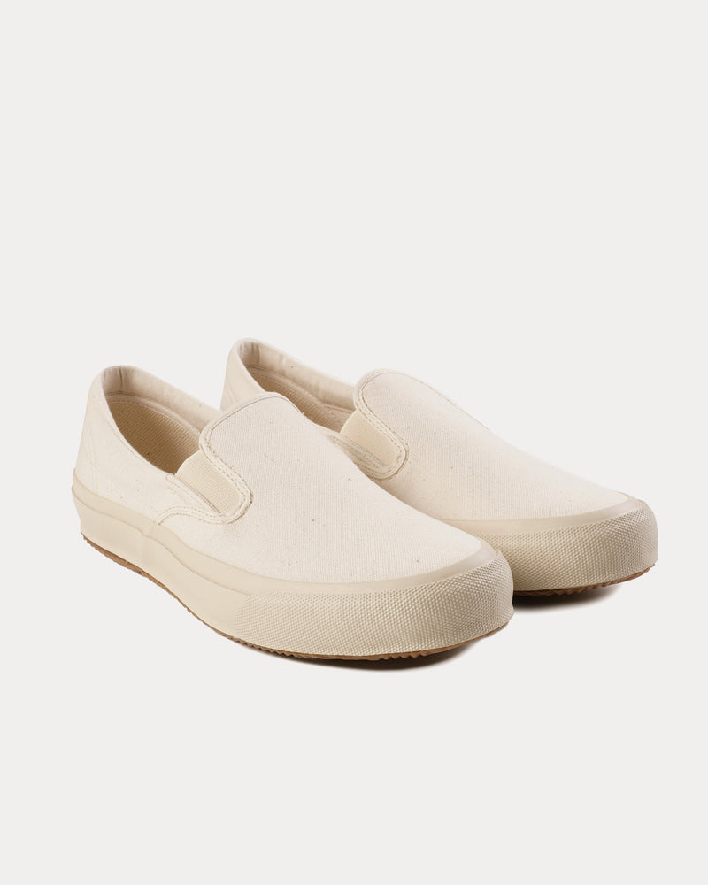 Moonstar Sidegoa Canvas Natural Slip On Sneakers - 2