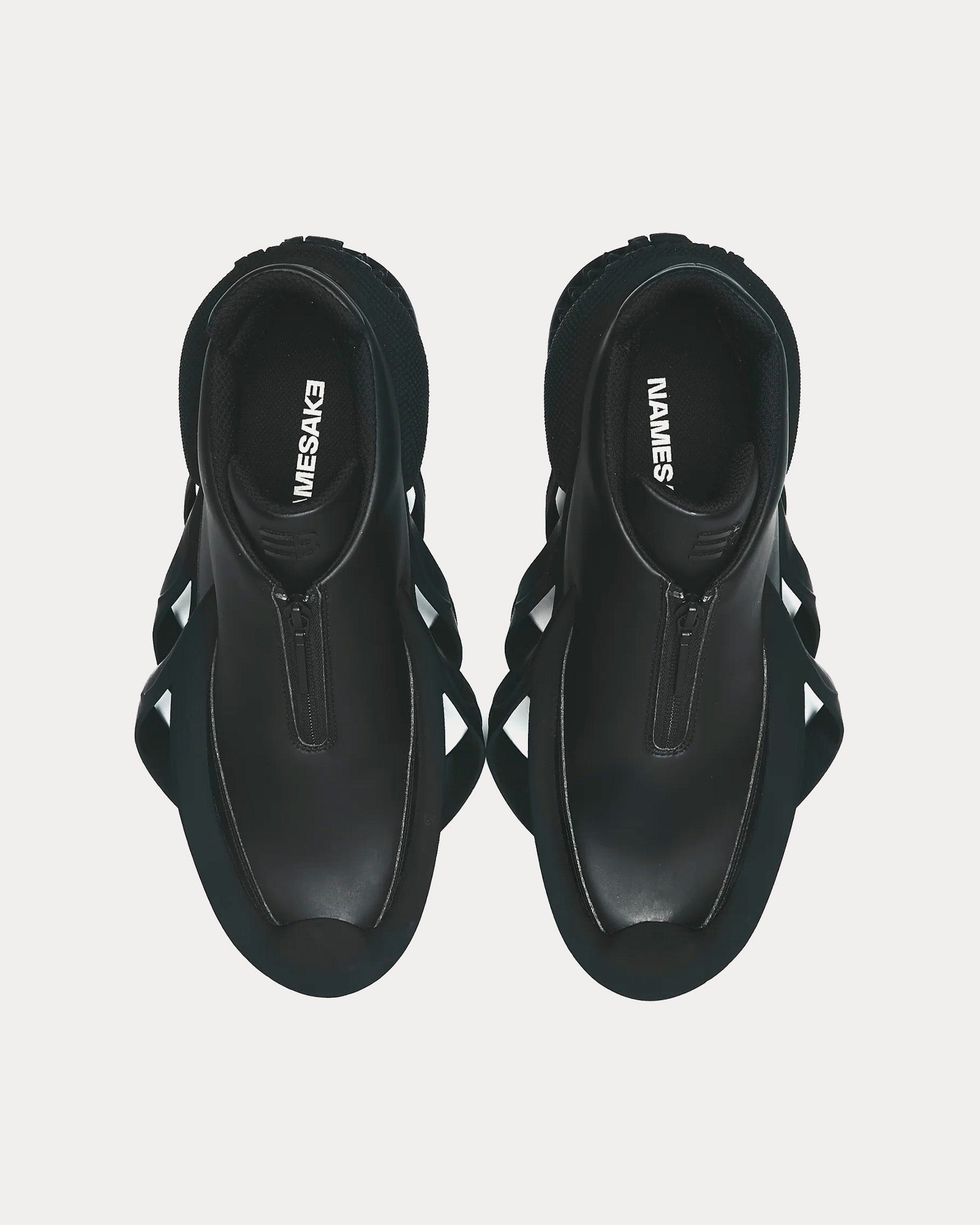 Namesake Clippers 8000 'True Black' Slip On Sneakers - 2