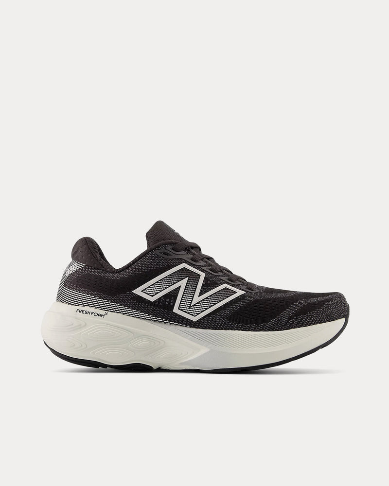 New Balance Fresh Foam X 880v15 Black Cement / Sea Salt / Silver Metallic Running Shoes - 1