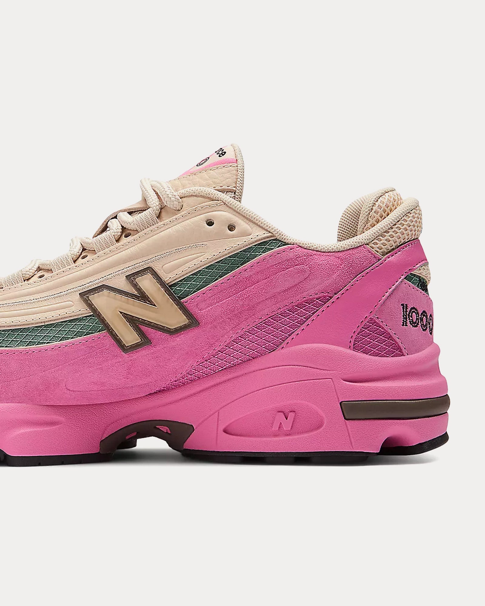 New Balance 1000 Real Pink Sandstone Low Top Sneakers Sneak in Peace