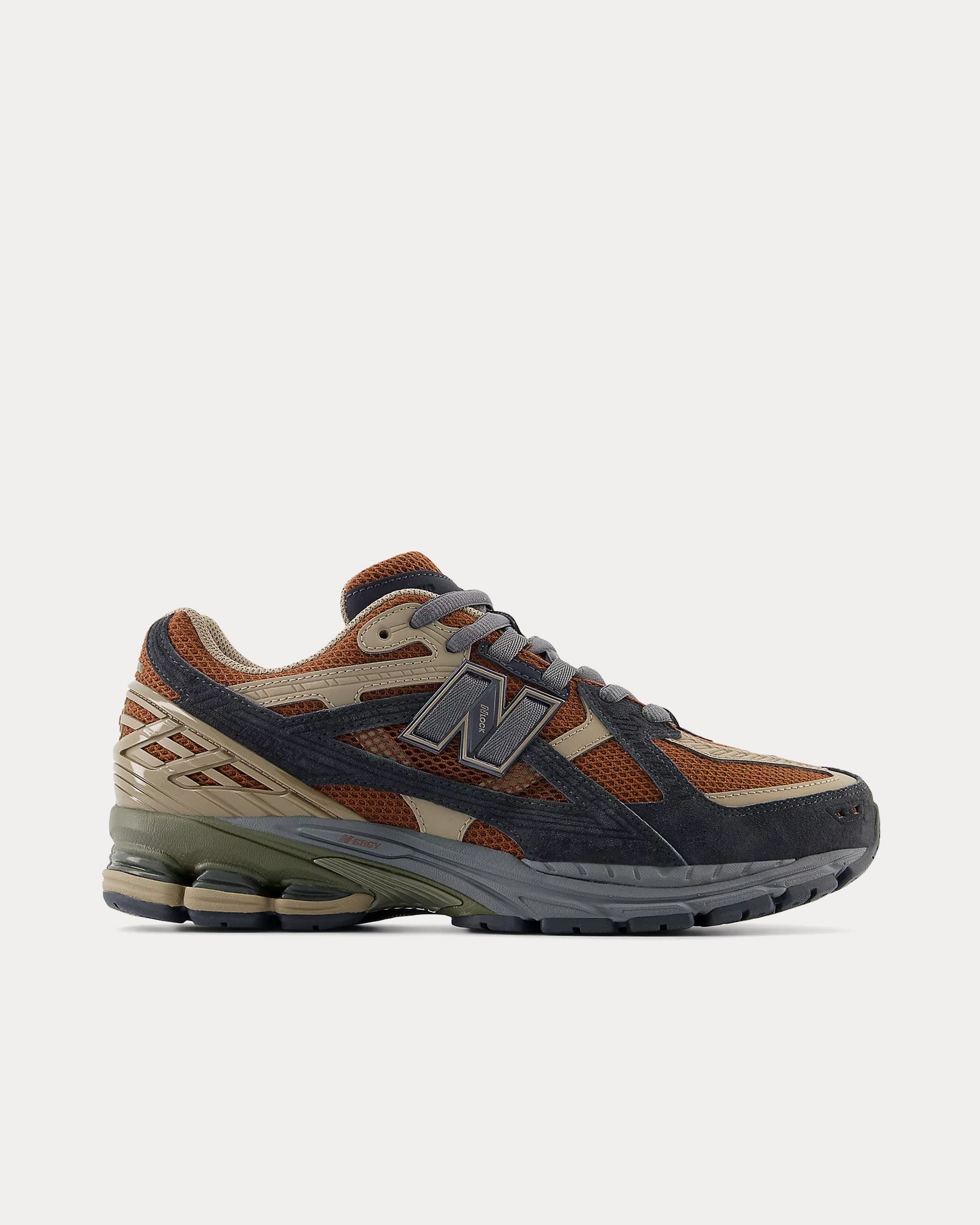 New Balance 1906 Rich Oak / Phantom / Mushroom Low Top Sneakers - 1