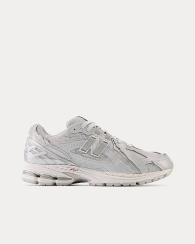 New Balance 1906D Silver Metalic / White / Crimson Low Top Sneakers