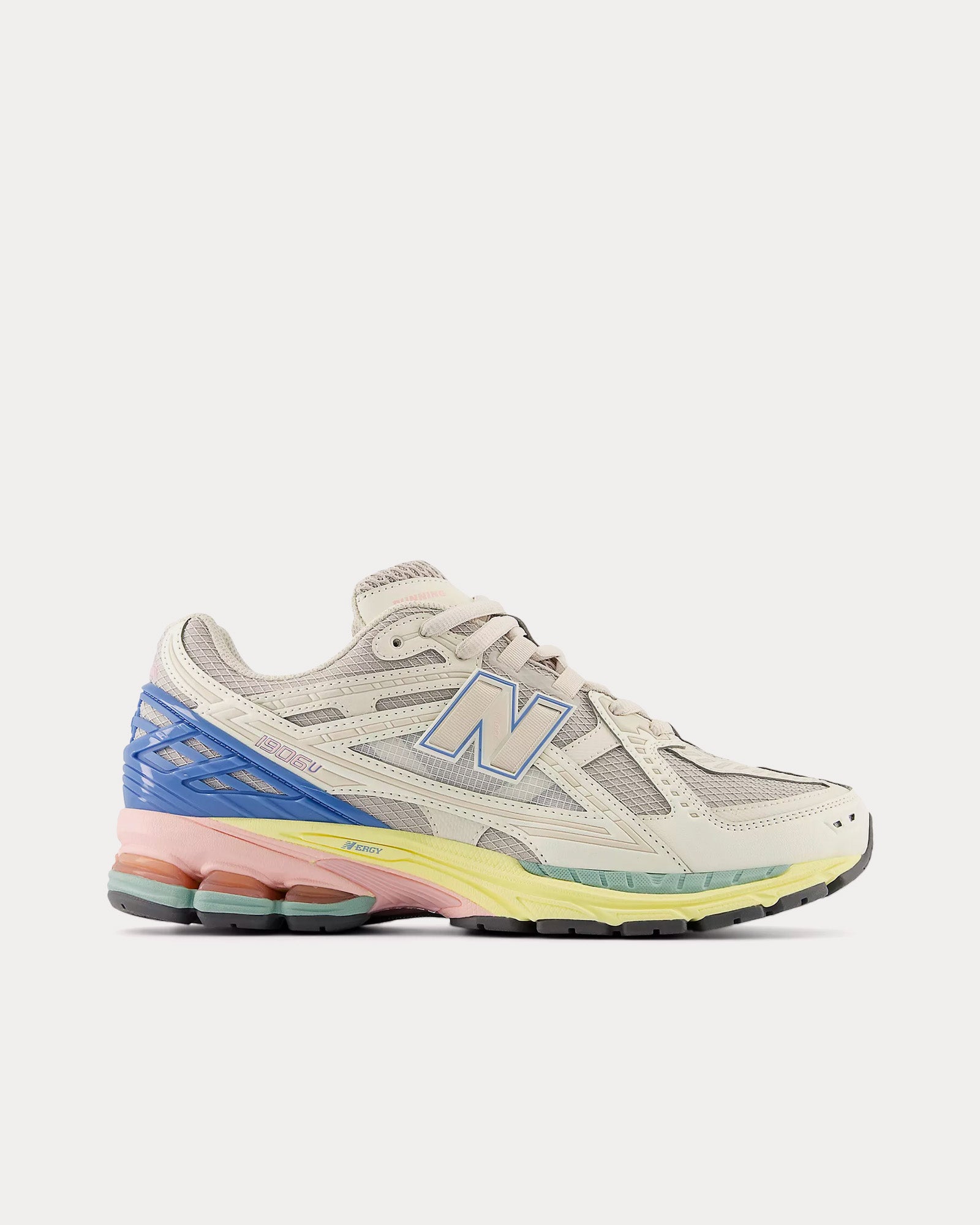 New Balance 1906N Angora / Blue Laguna / Orb Pink Low Top Sneakers - 1