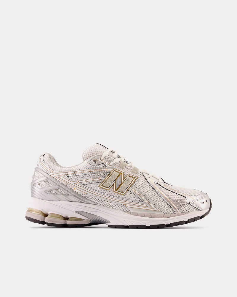 New Balance 1906R White / Rain Cloud / Silver Metallic Low Top Sneakers - 1