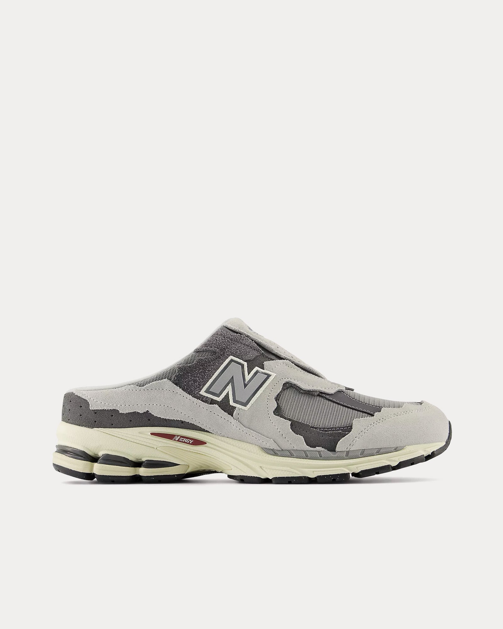 New Balance 2002n Raincloud / Magnet/ Shadow Grey Mules - 1