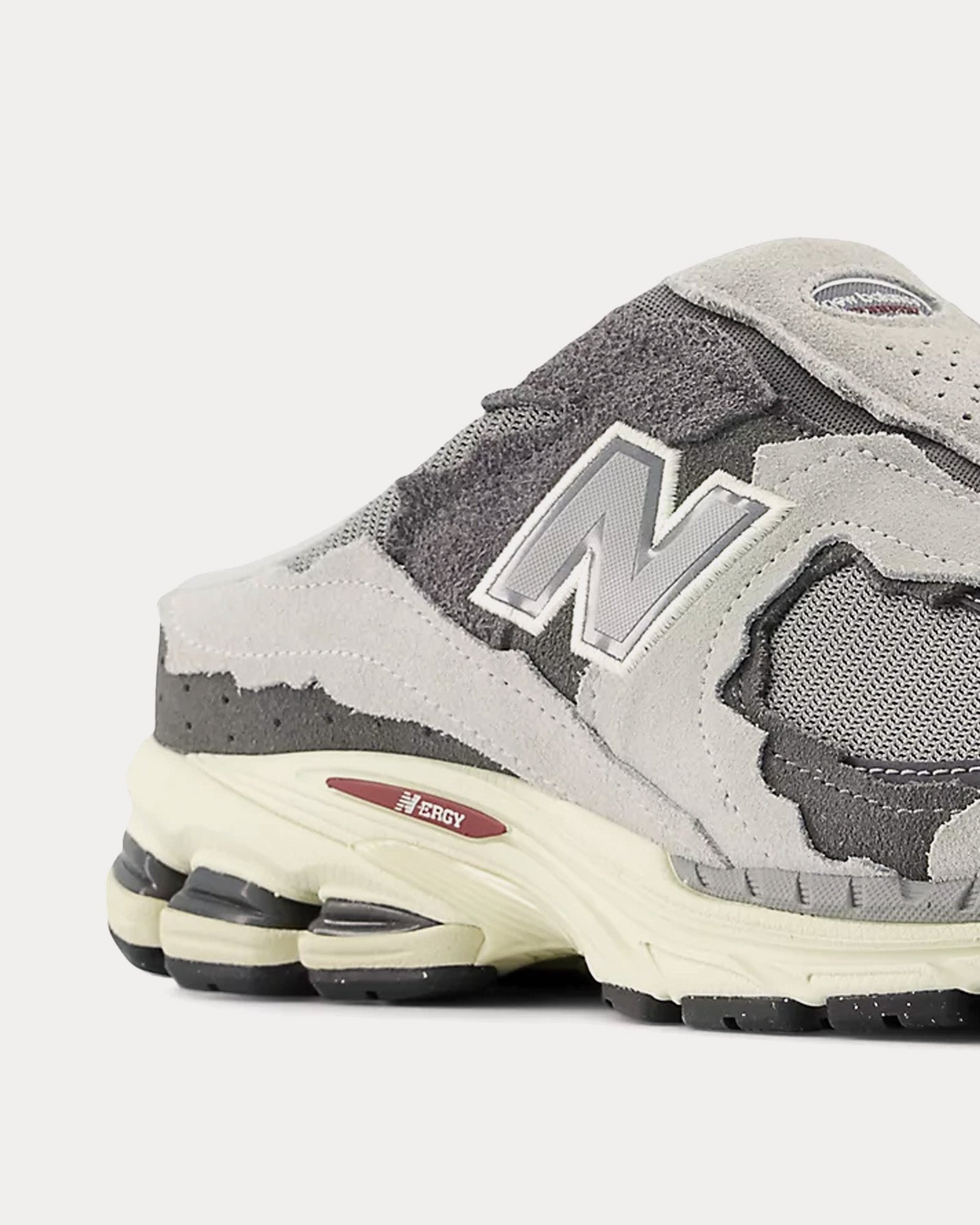 New Balance 2002n Raincloud / Magnet/ Shadow Grey Mules - 3