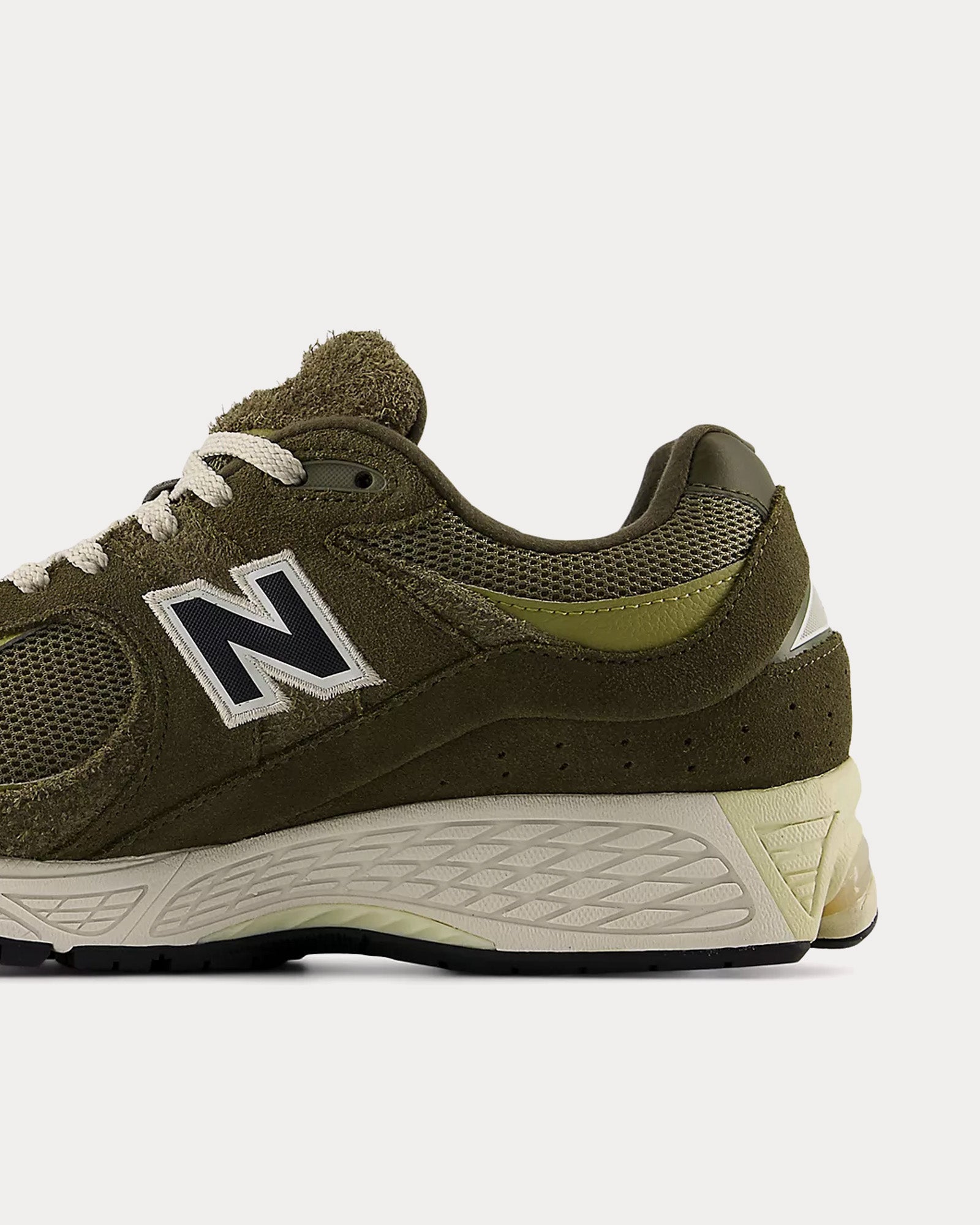 New Balance 2002r Dark Moss / Covert Green / Olive Oil Low Top Sneakers - 3