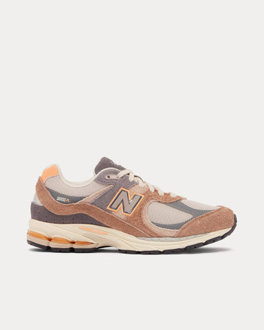 New Balance 2002r Mushroom / Hazy Peach / Castlerock Low Top Sneakers