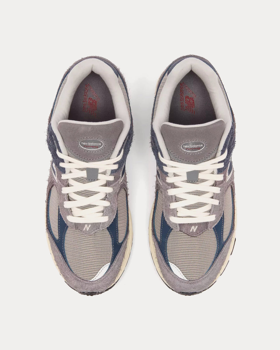 New Balance 2002r Nb Navy / Castlerock /Shadow Grey Low Top Sneakers ...