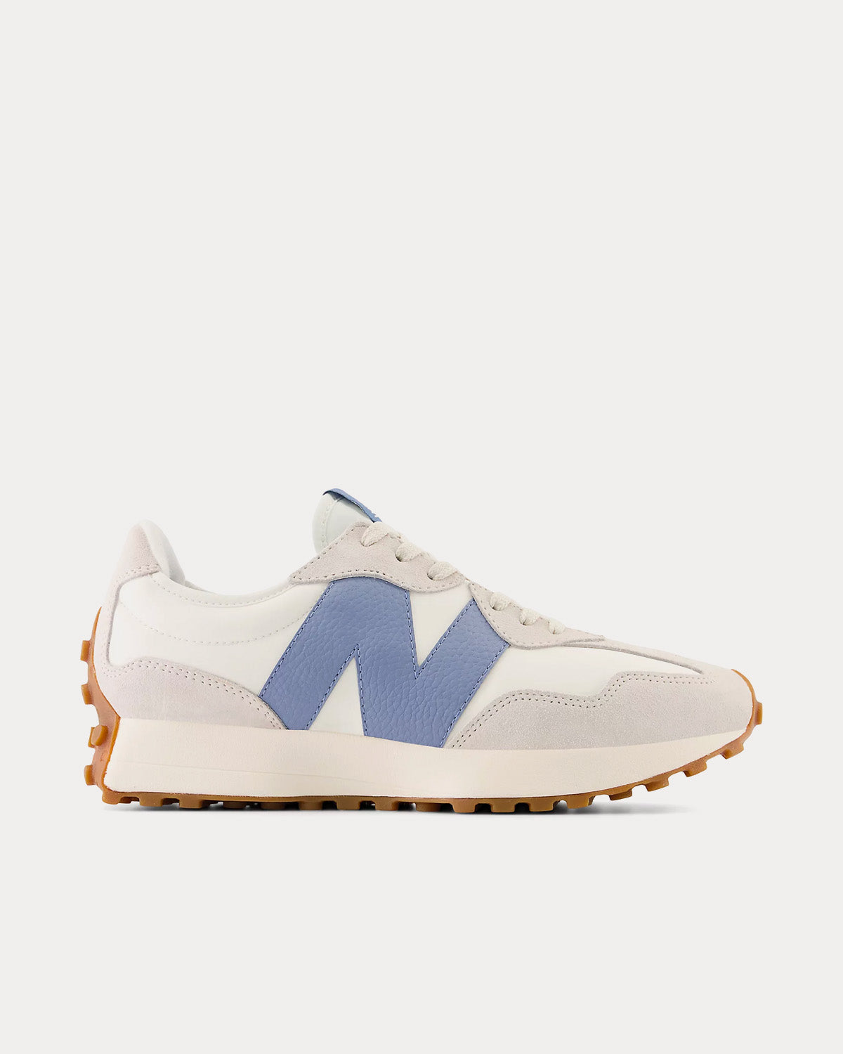 New Balance 327 Moonbeam / Mercury Blue Low Top Sneakers - Sneak in Peace