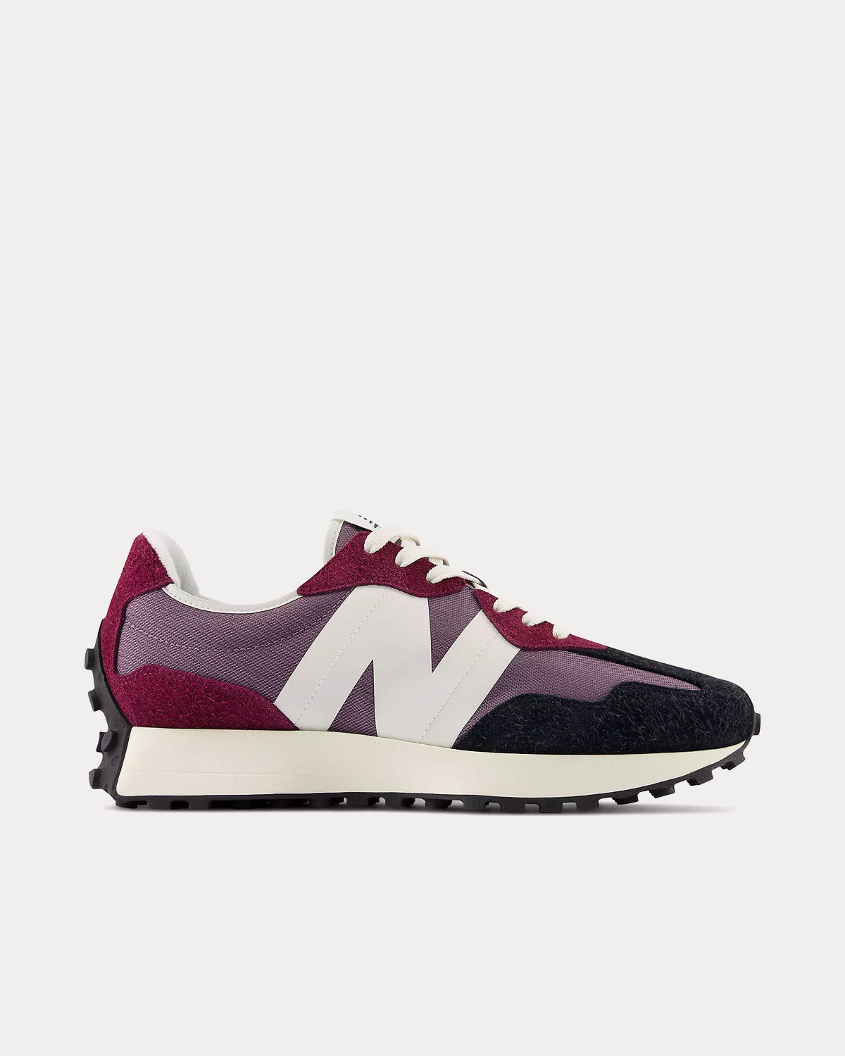 New Balance 327 NB Burgundy / Shadow Low Top Sneakers - 1