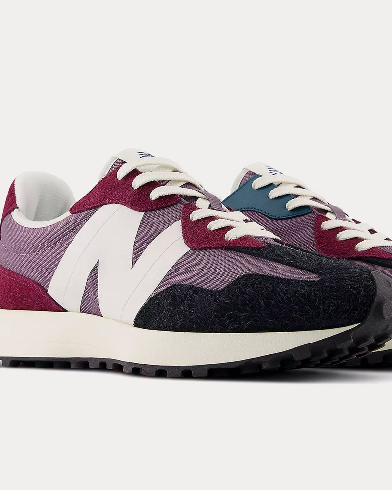 New Balance 327 NB Burgundy / Shadow Low Top Sneakers - 2