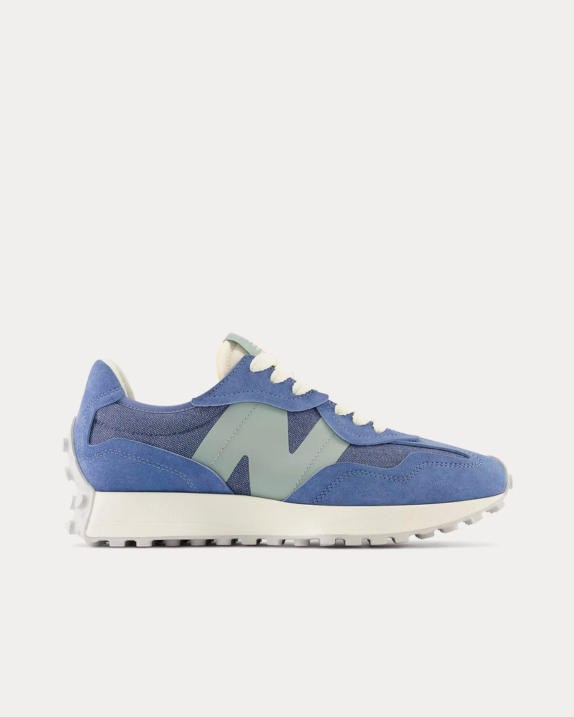 New Balance 327 Mercury Blue / Juniper Low Top Sneakers - Sneak in Peace