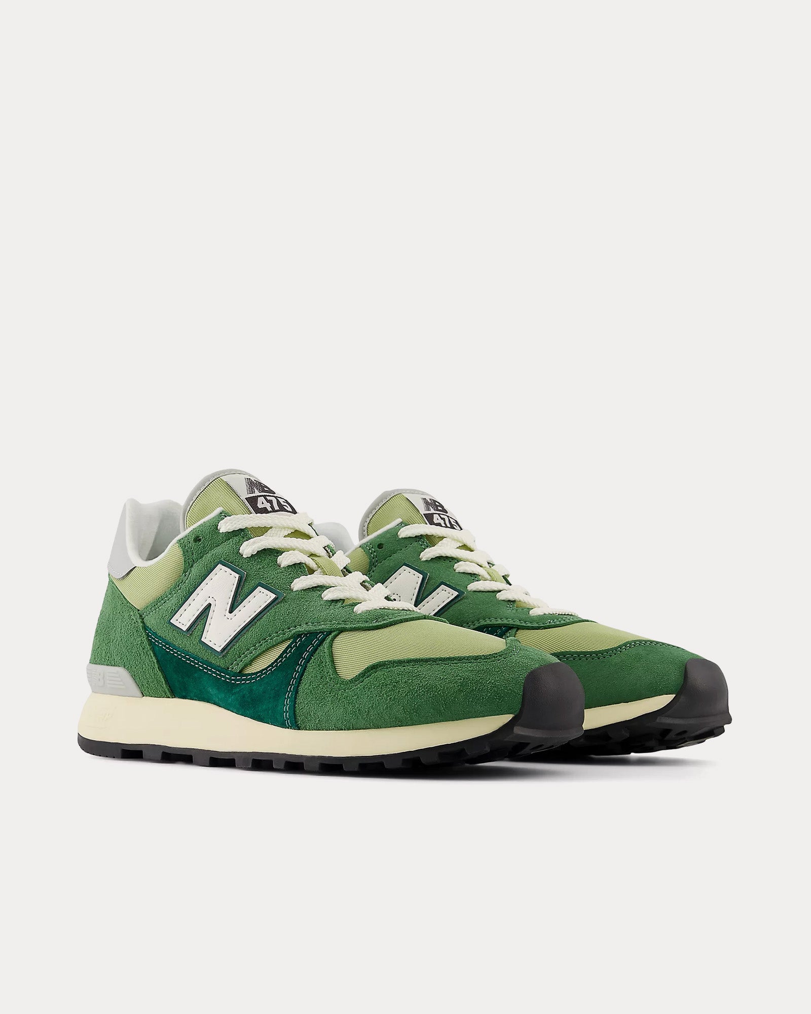 New Balance 475 Everglade Green / Mallard Green / Marsh Green Low Top Sneakers - 3