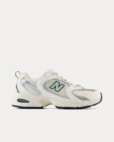 New Balance 530 Sea Salt / White / Marsh Green Low Top Sneakers