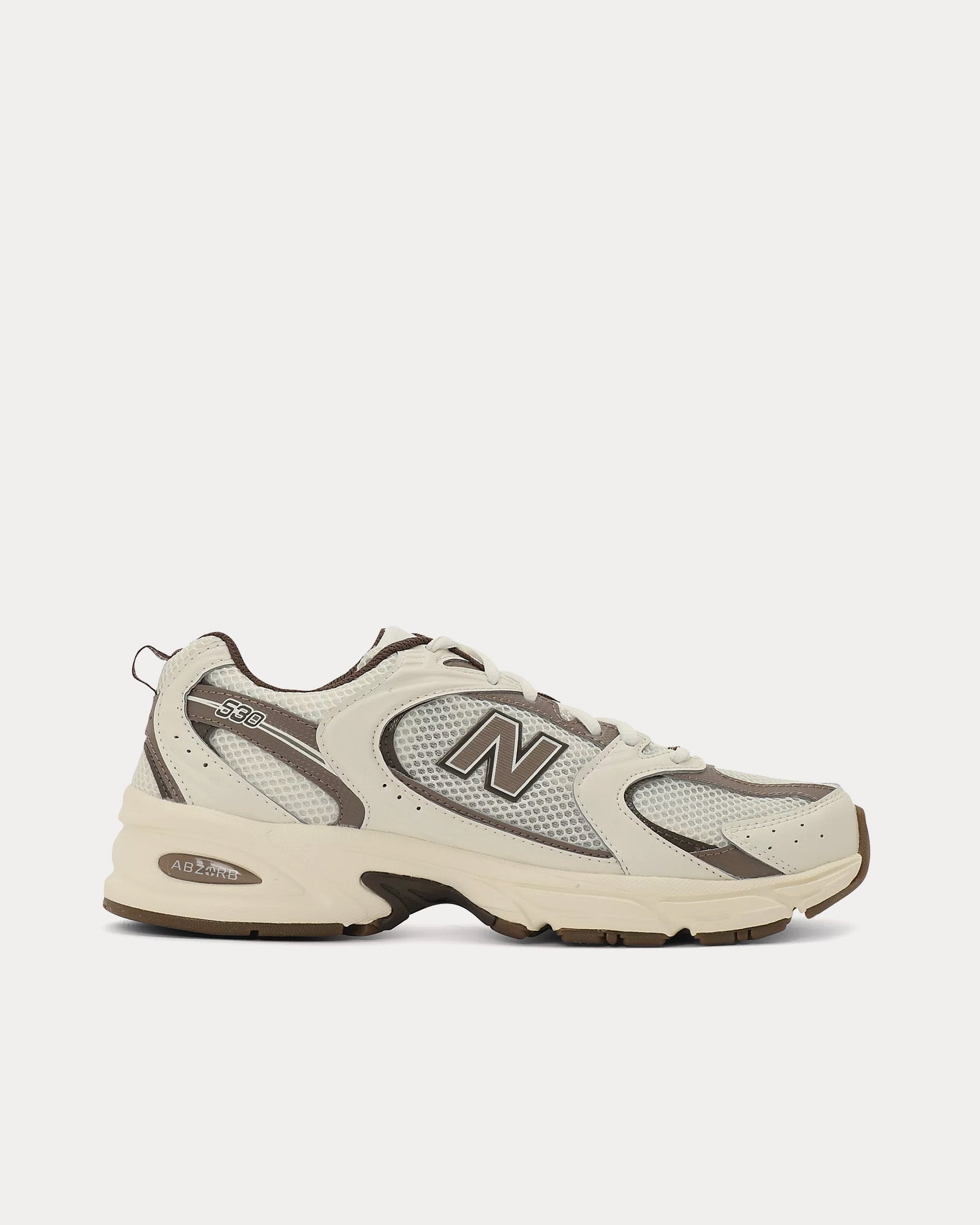 New Balance 530 Turtledove with Angora and Mushroom Low Top Sneakers - 1