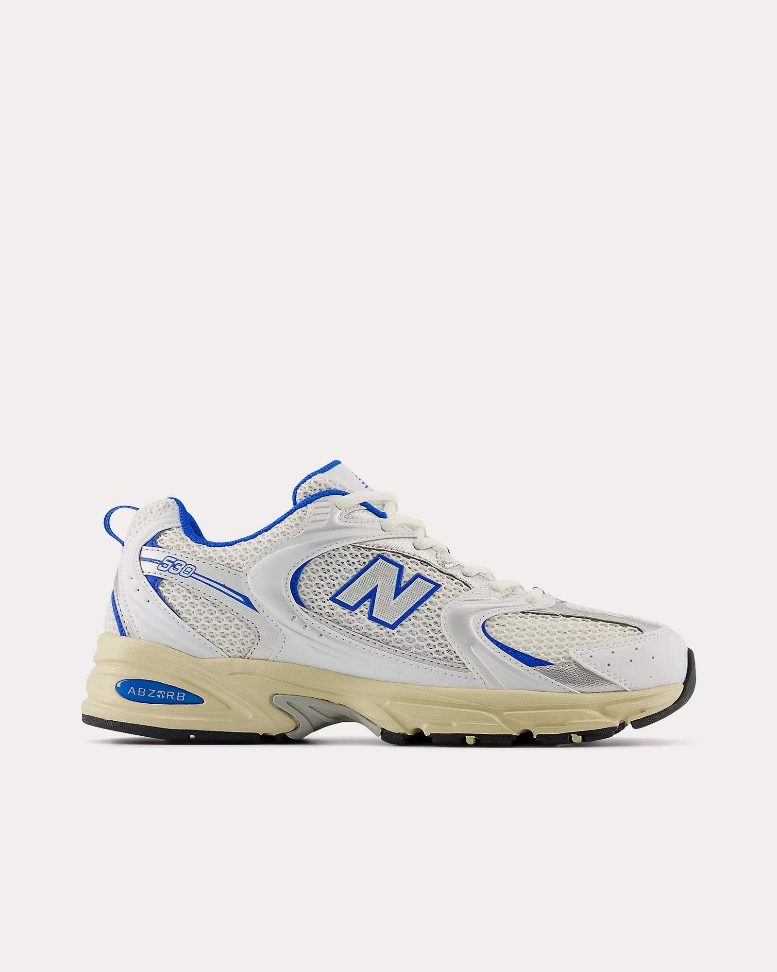 New Balance 530 White / Blue Oasis Low Top Sneakers - 1