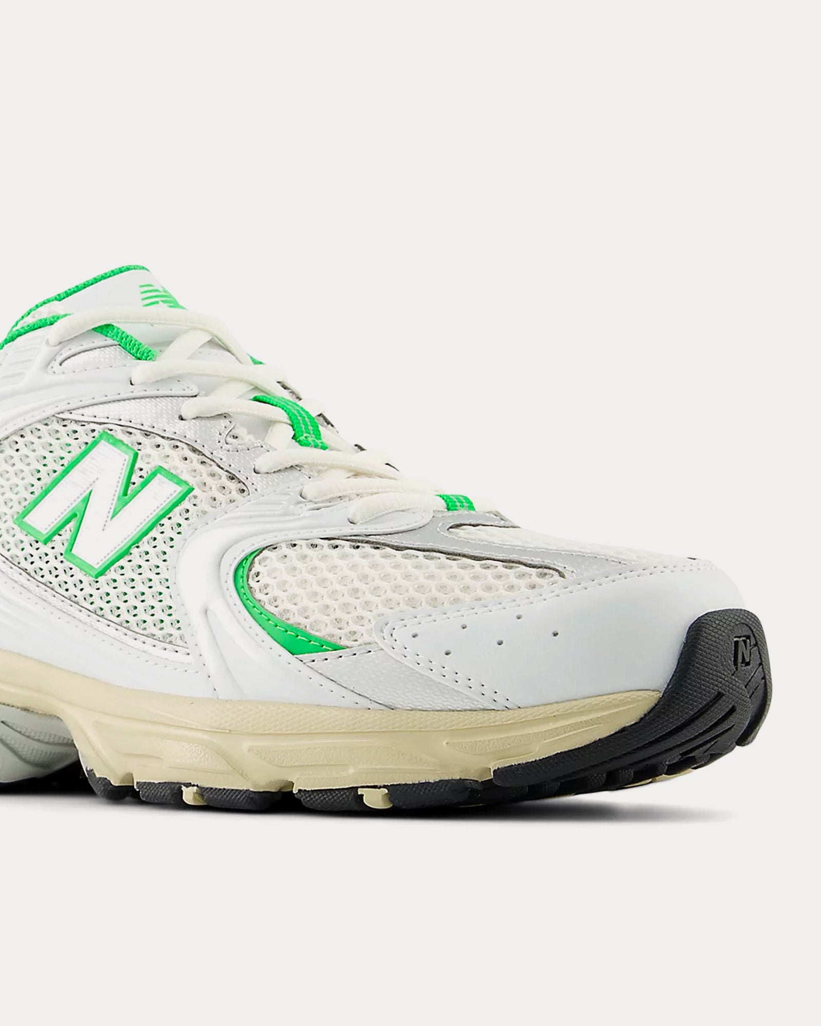 New Balance 530 White / Palm Leaf Low Top Sneakers - 3