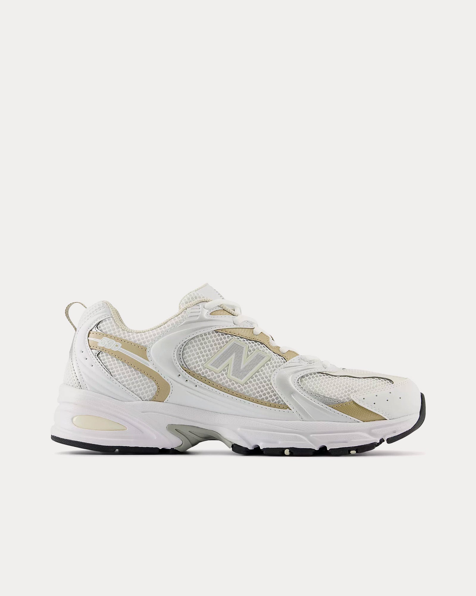 New Balance 530 White / Stoneware / Linen Top Sneakers - 1