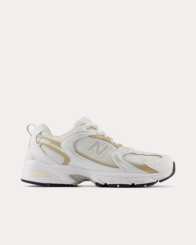 New Balance 530 White / Stoneware / Linen Top Sneakers