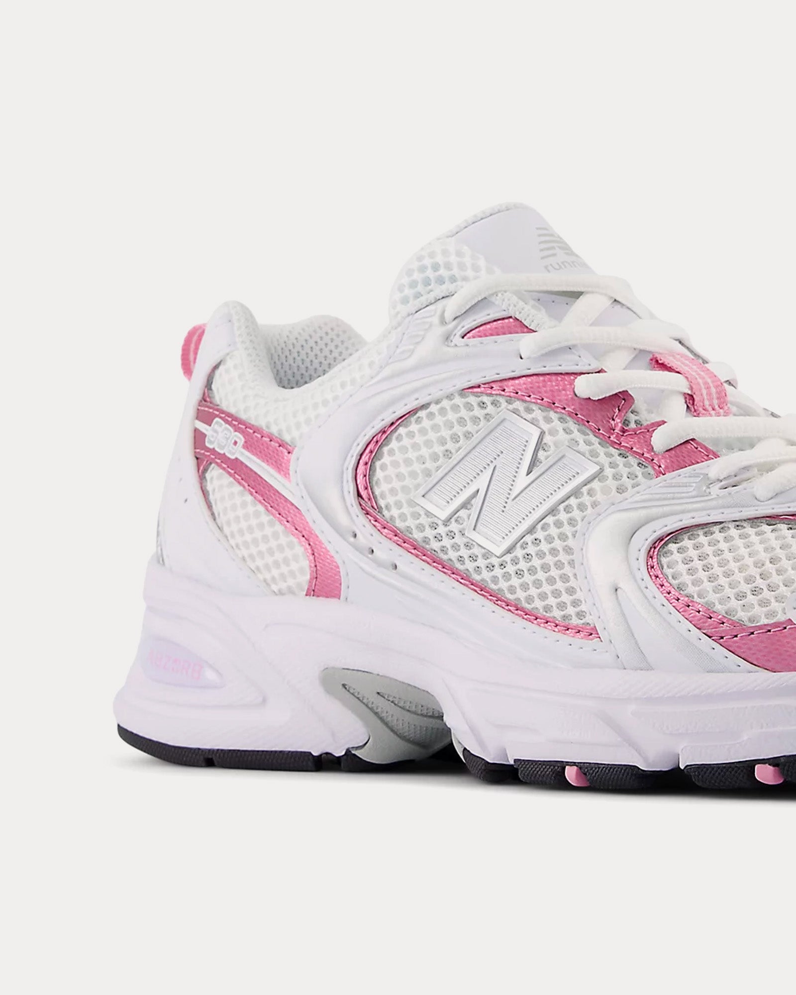 New Balance 530 White / Pink Sugar Low Top Sneakers - 3