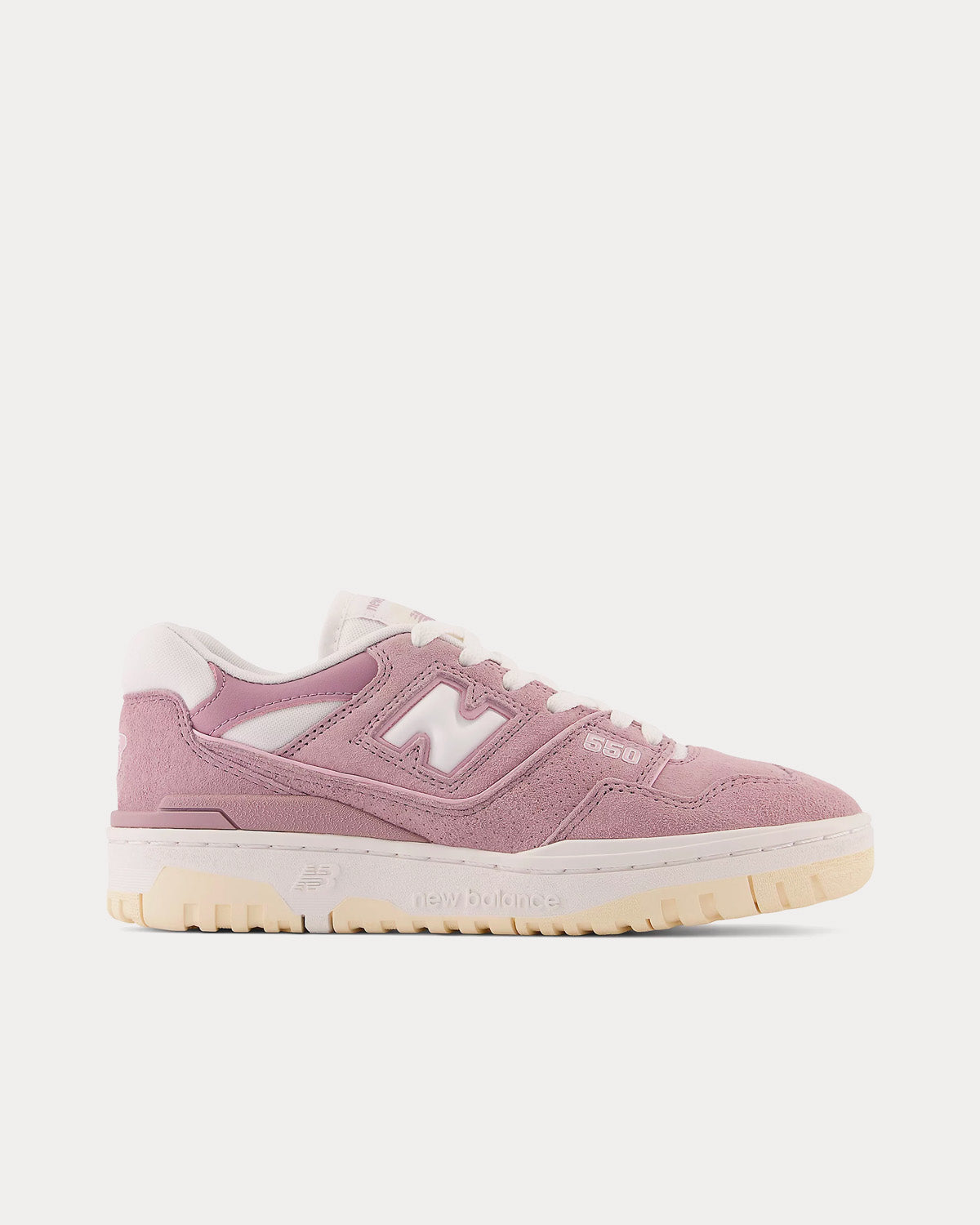 New Balance 550 Lilac Chalk / Macadamia Nut / White Low Top Sneakers - 1