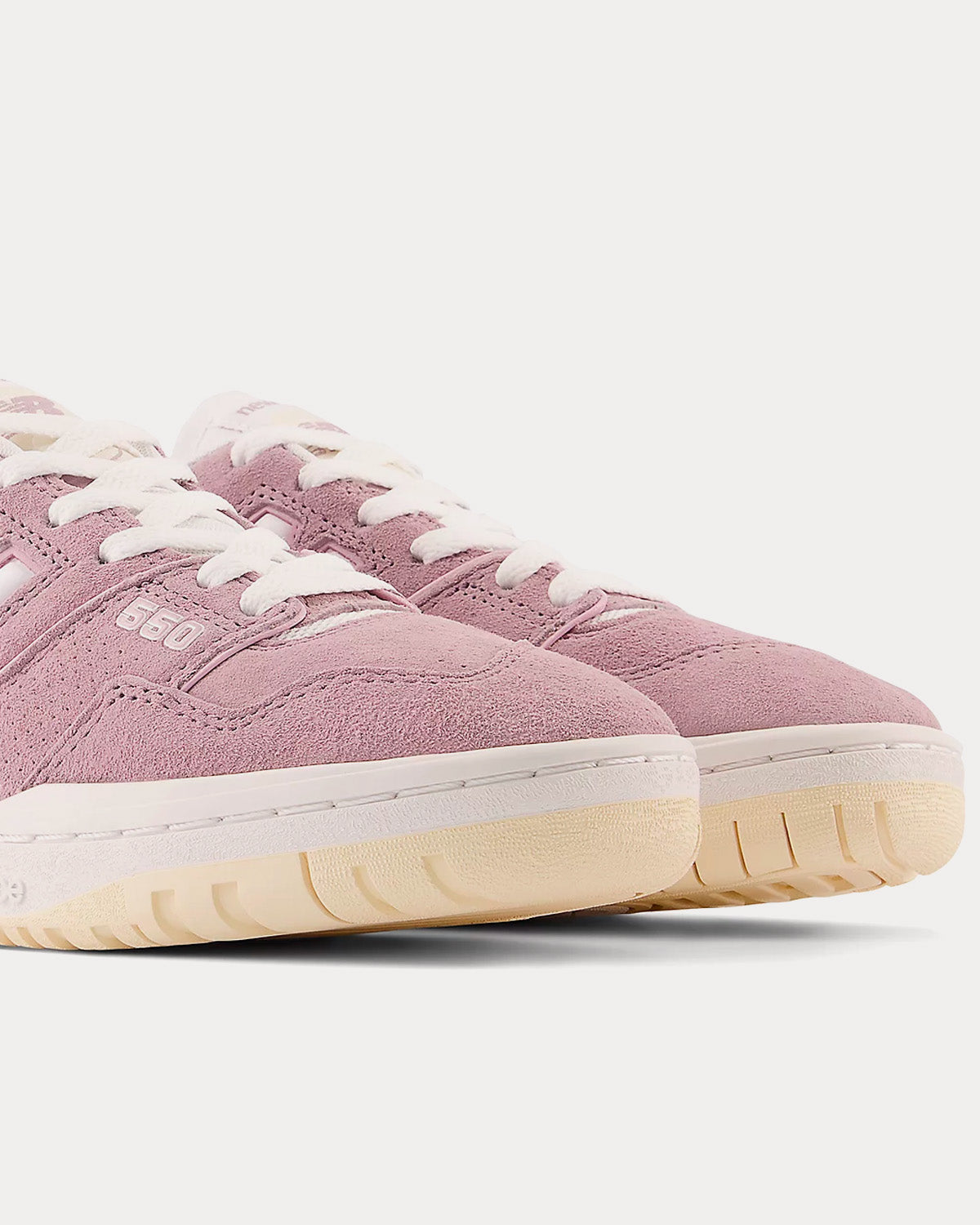 New Balance 550 Lilac Chalk / Macadamia Nut / White Low Top Sneakers - 2