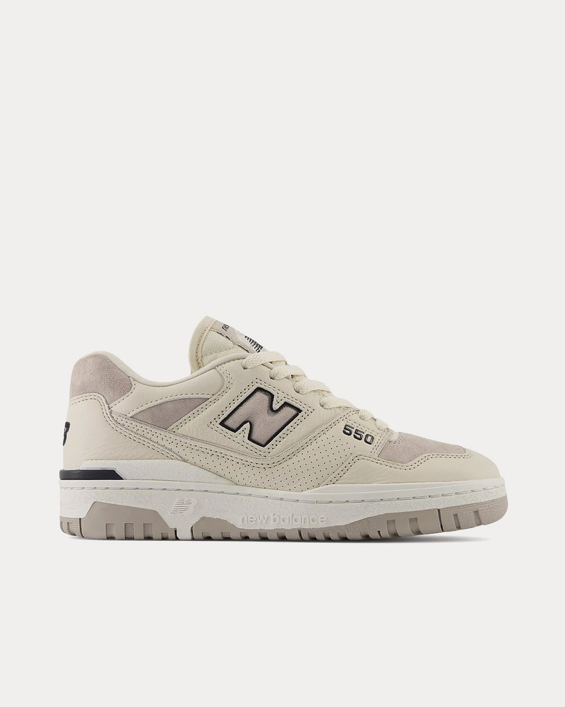 New Balance 550 'Grey Days' Linen/ Moonrock / Phantom Low Top Sneakers - 1