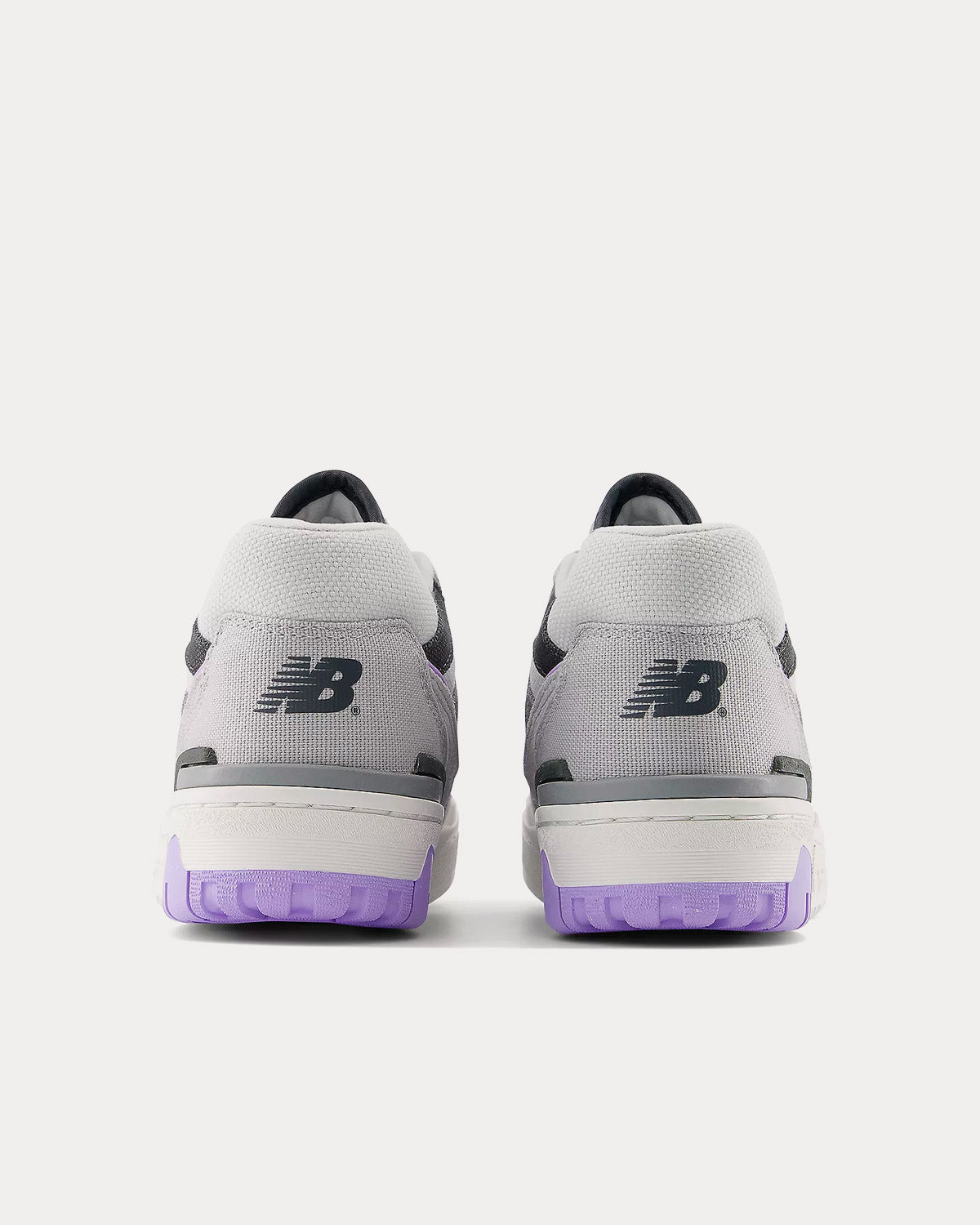 New Balance 550 Shadow Grey / Grey Matter / Lilac Glo Low Top Sneakers - 3