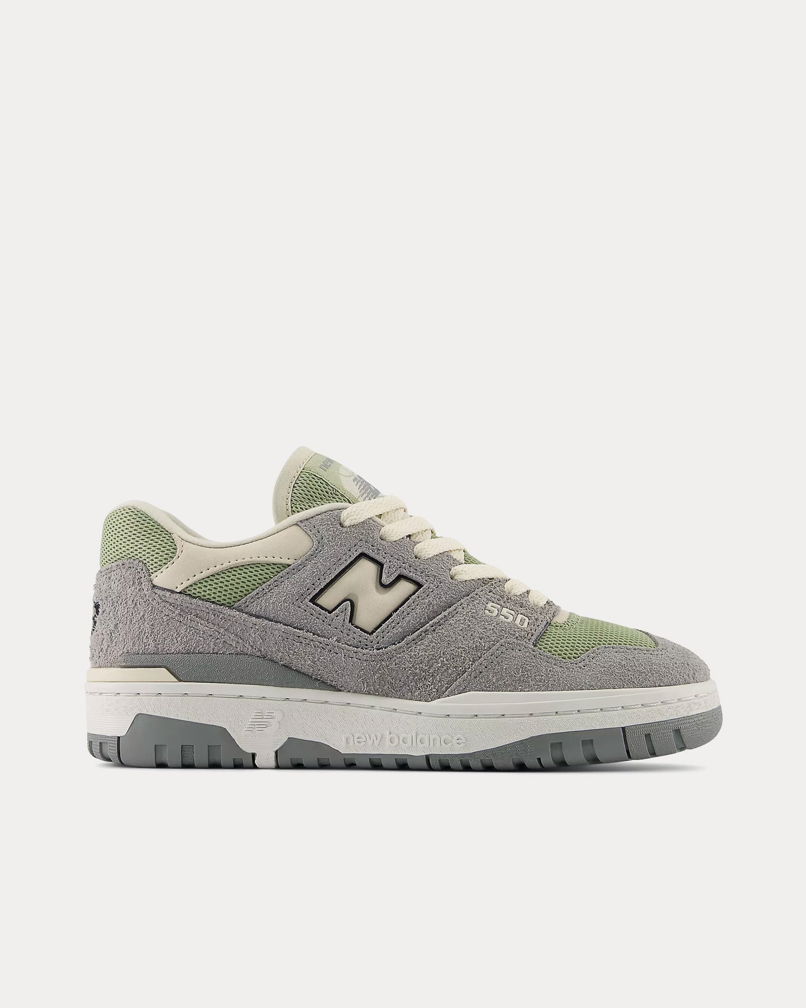 New Balance 550 Slate Grey / Olivine / Linen Low Top Sneakers - 1